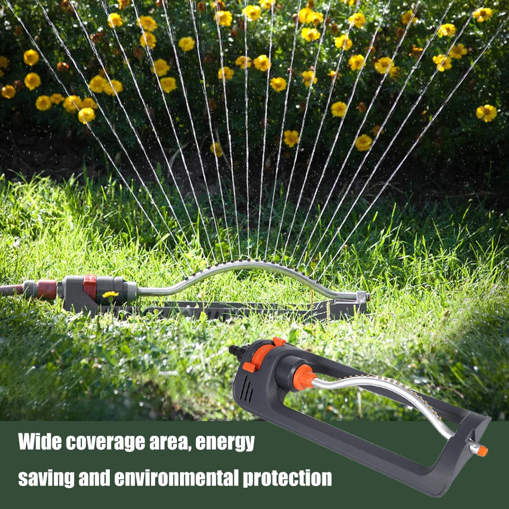 Lawn Sprinkler Oscillating 4 Modes Irrigation Sprinkler System with 19 Hole Nozzle for Site Cooling/Lawn/Agricultural Irrigation Oasis Select