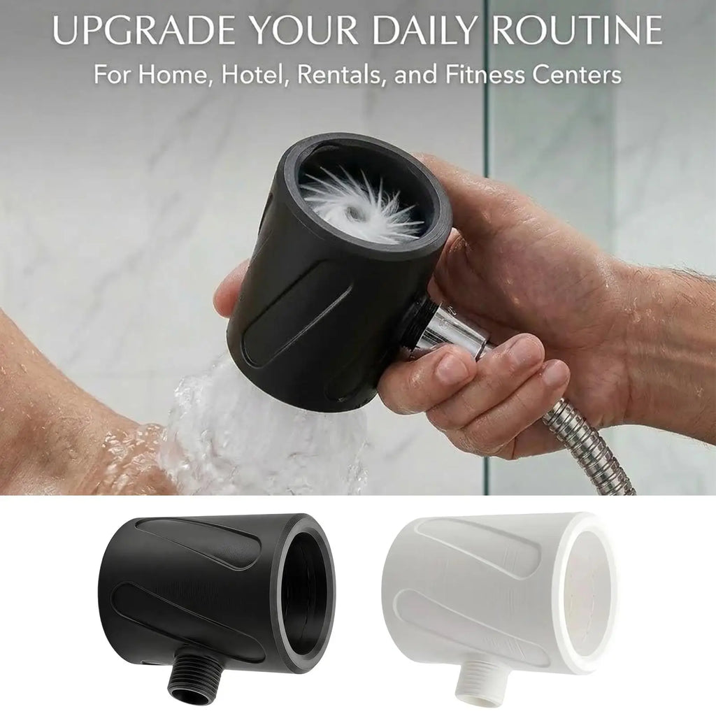 Men's Cleaning Shower Head High Pressure Wide Coverage Coarse Hole Handheld Shower Head Massager for Apartment Hotel Adults Oasis Select