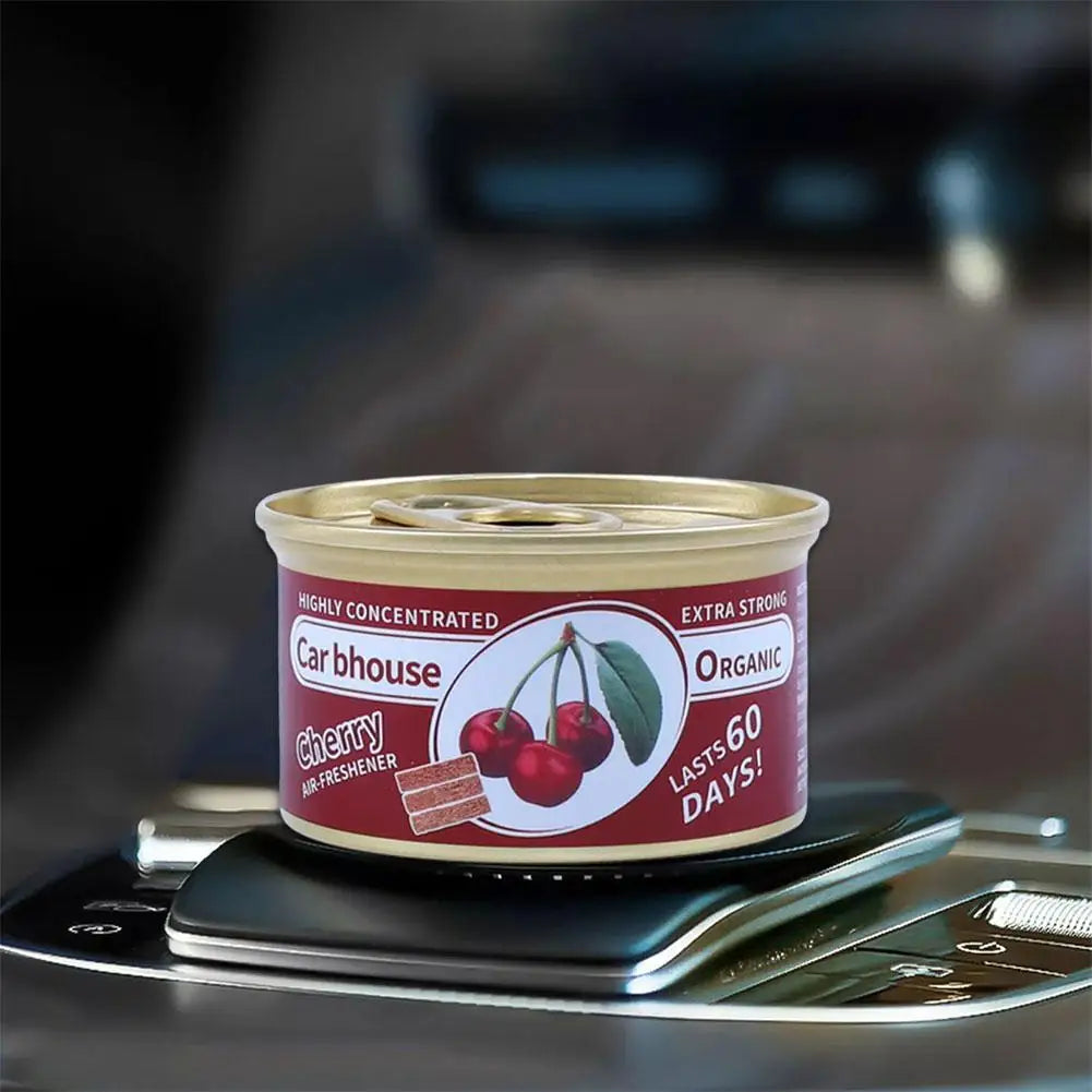 Car Flavoring Car Air Fresheners Perfume Canned Wood Blocks Coffee Flavor Long-Lasting Auto Aromatherapy Car Deodorant Supplies Oasis Select
