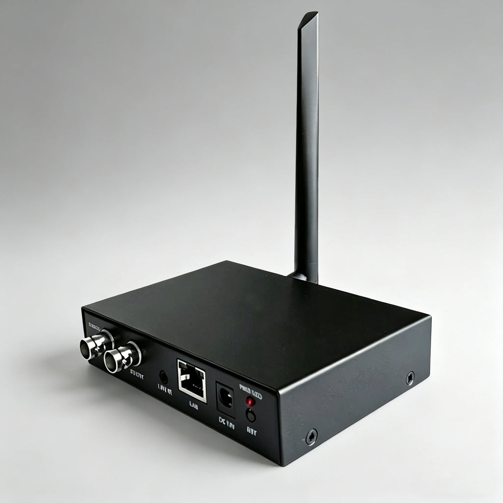 Single-channel SDI video encoder with loop-out for live streaming via RTMP, HLS，UDP-TS, dual-band Wi-Fi, SDI to IP conversion Oasis Select