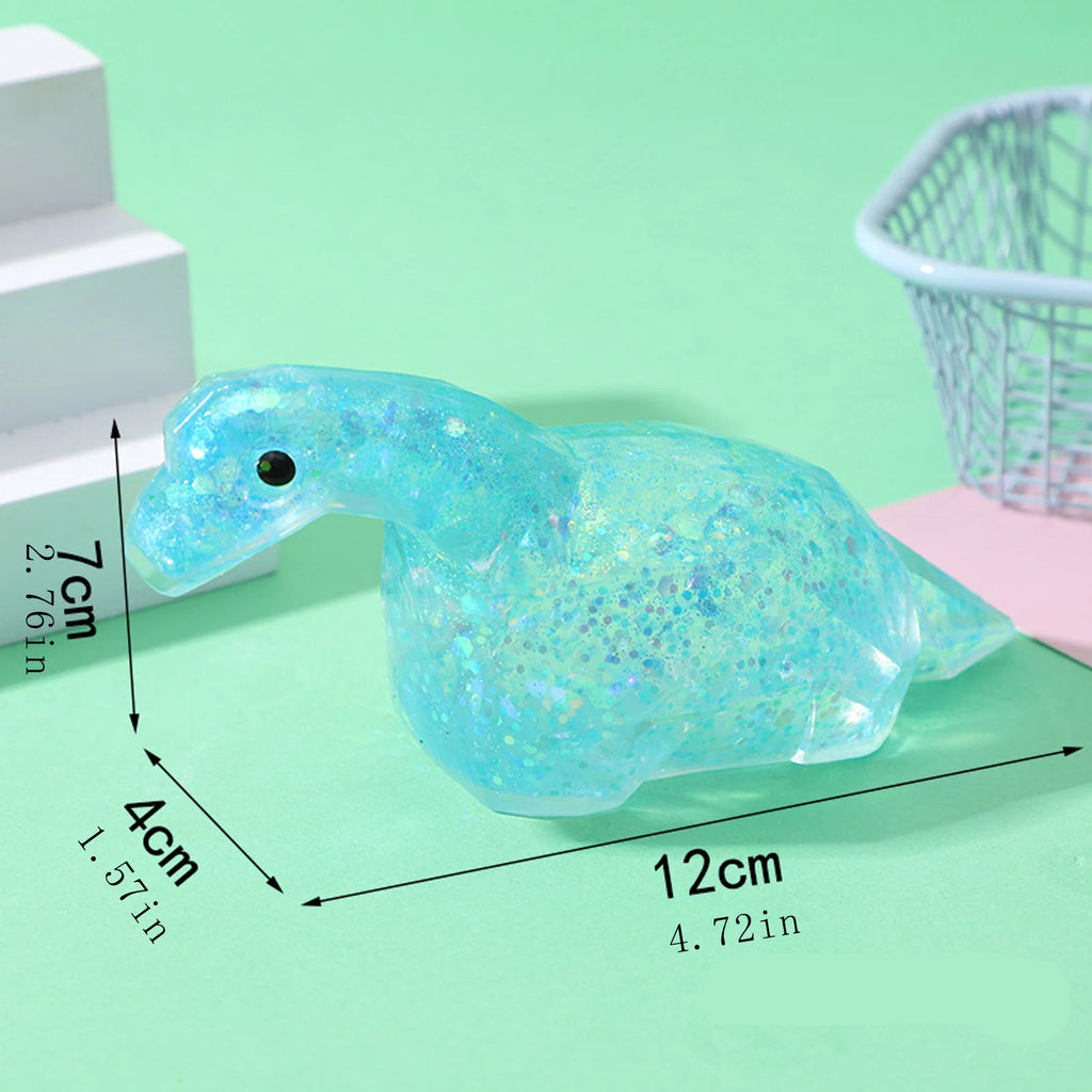 Dinosaur Squeeze Toy Dinosaur Stress Relief Fidget Pinching Relaxation Toy for Kids Adults Classroom Home Office Meeting Gifts Oasis Select