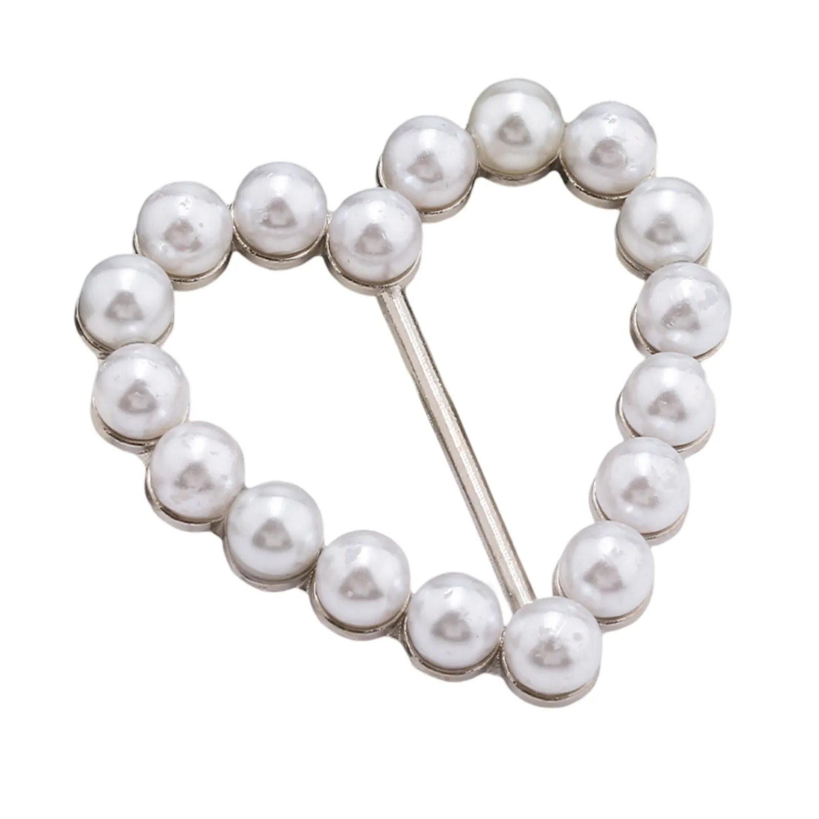 New Fashion Corner Hem Waist Knotted Brooches Crystal Pearl Metal Hijab Scarf Ring Button Shirt T-shirt Fixed Buckle Accessories Oasis Select