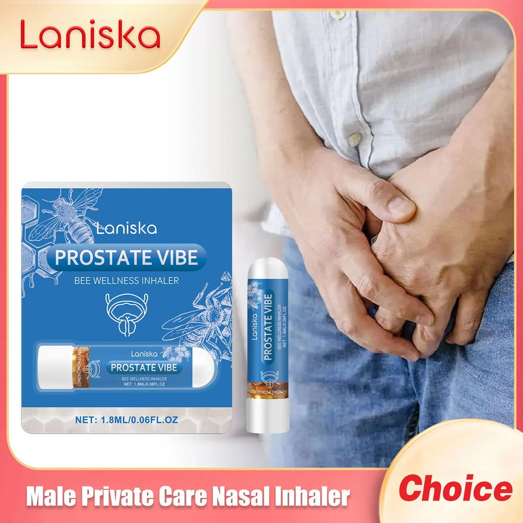Laniska Male Private Care Nasal Inhaler Soothe Fatigue Discomfort Restores Energy Urgency Urination Essential Oil Nasal Inhalers Oasis Select