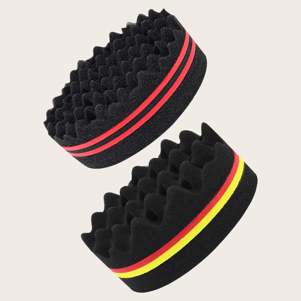 Oval Hair Sponge Twist Curl Brush – Wave & Braid Tool Hair Styling Sponge Oasis Select TZ-SS23-SS24