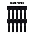 New Reusable Cable Ties Velcro Ties Self-Adhesive Power Cord Cable Holder Adjustable Cord Storage Desktop Organiser Manager Oasis Select Black-10PCS