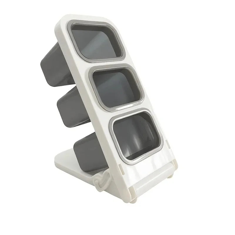 1pcs Oblique Design Desktop Pen Storage Box Large Space Stationery Organizer Holder for School Office Cosmetic Storage Oasis Select