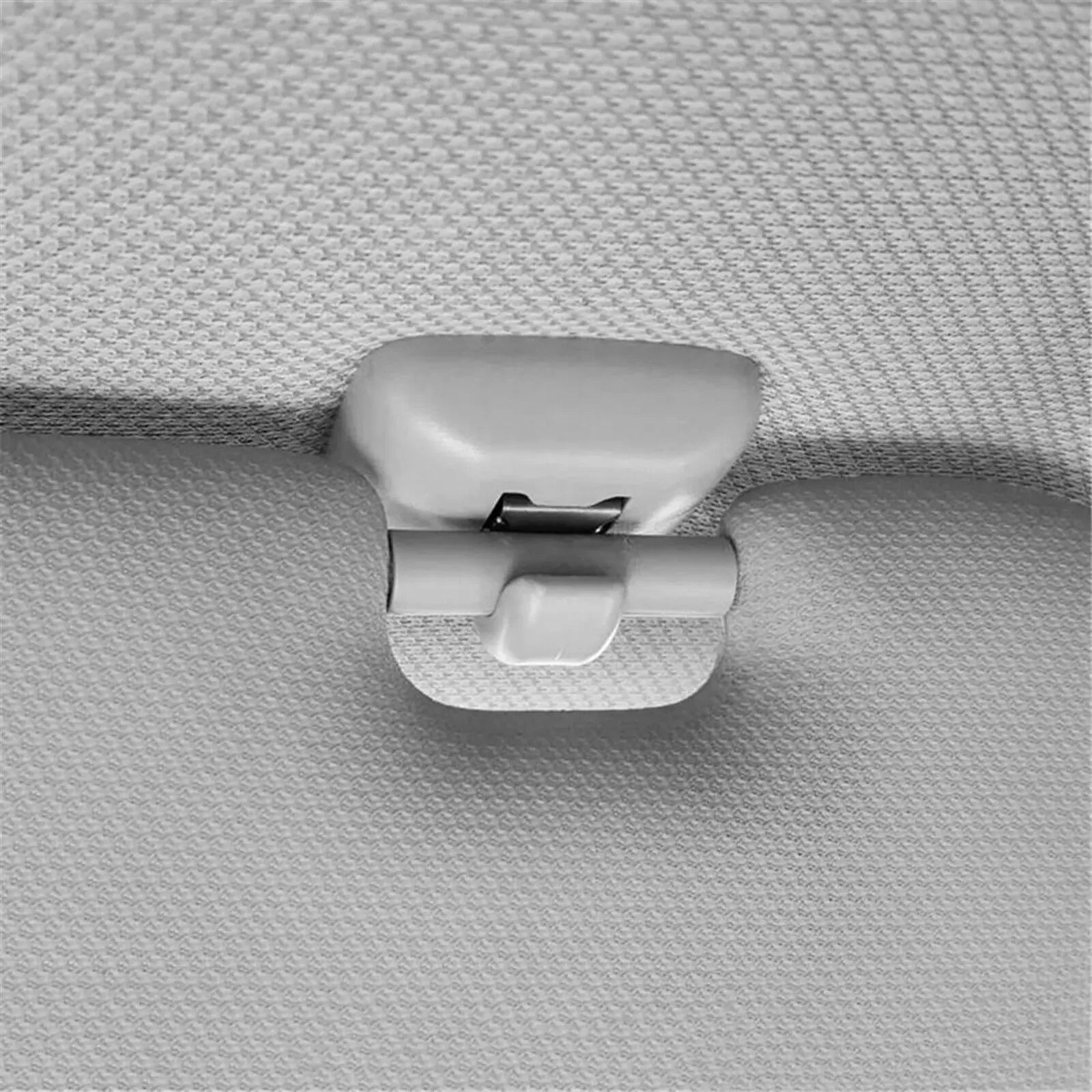 2Pcs Car Sun Visor Clip Gray Interior Hanger Hook Clip Bracket for Audi A1 A3 S3 A4 S4 Allroad A5 S5 Q3 Q5 8U0857562A Grey Oasis Select