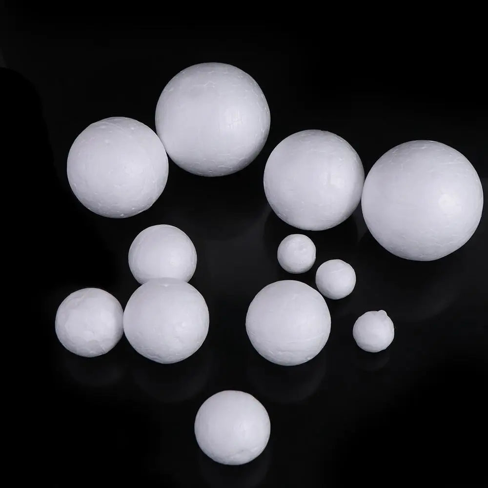 White Polystyrene Foam Balls 80pcs – Christmas Ornaments & DIY Christmas Craft Ornaments Oasis Select