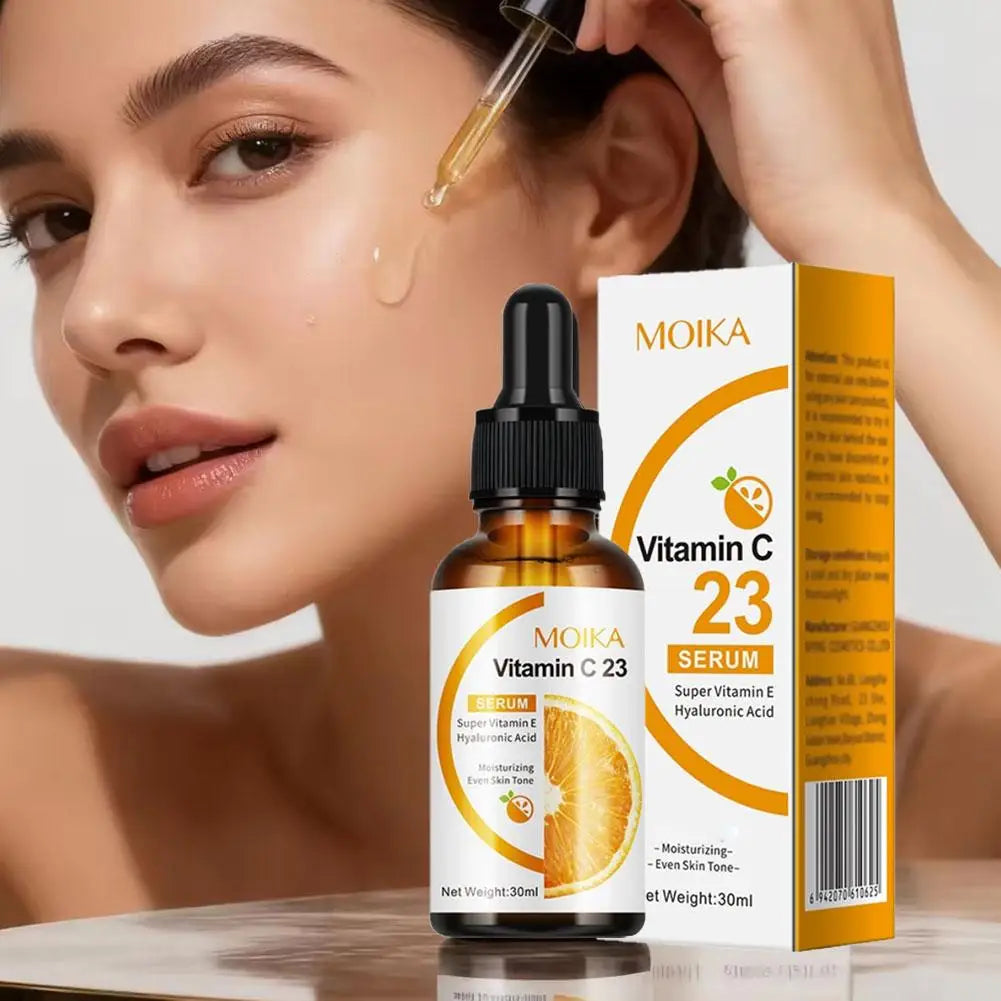 Vitamin C Brightening Face Serum 30ml – Hyaluronic Acid & Anti-Aging