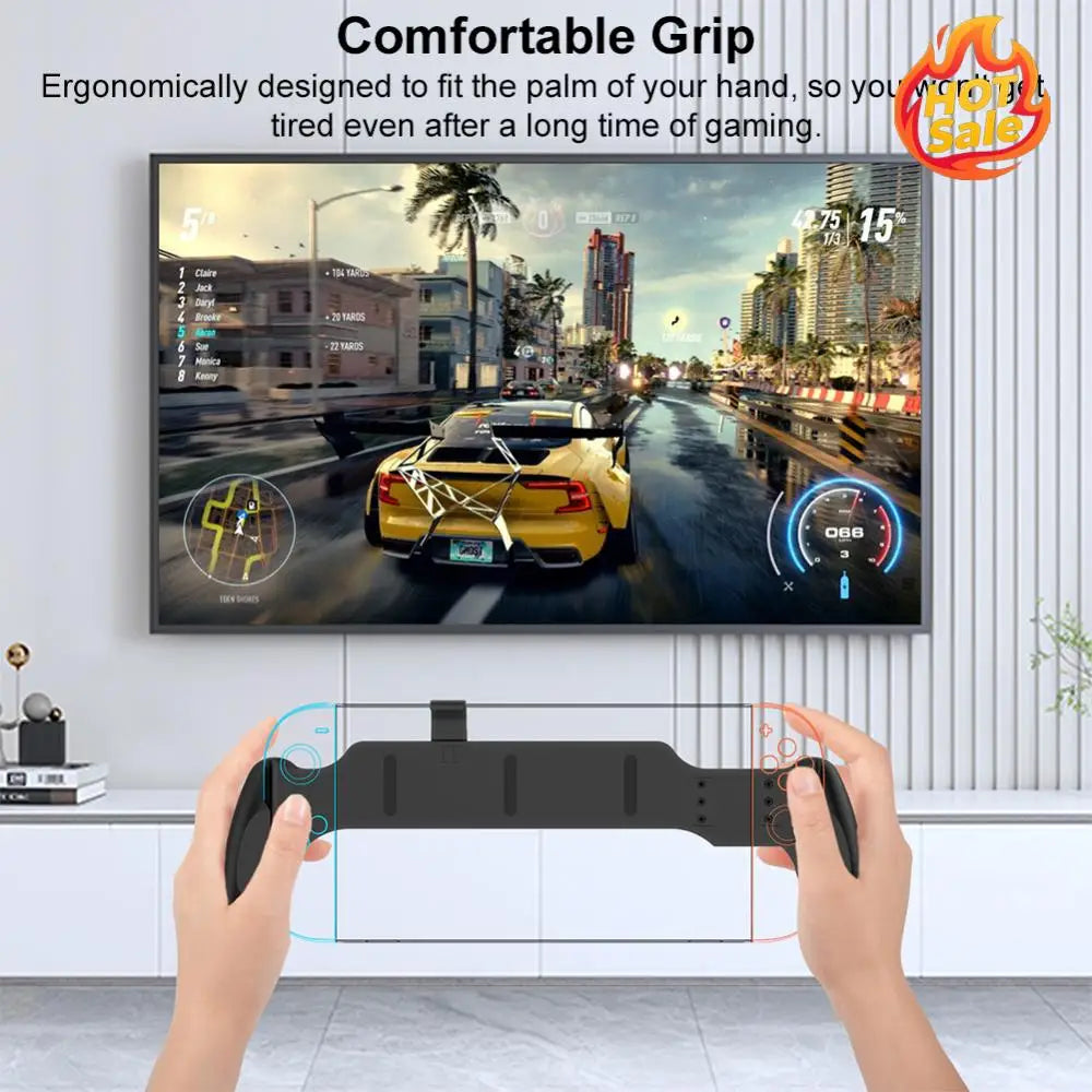 For Switch 2 Case Handle Bracket Anti-Slip Hand Grip Protective Cover Grip Holder Controller Holder for Switch for Switch OLED Oasis Select