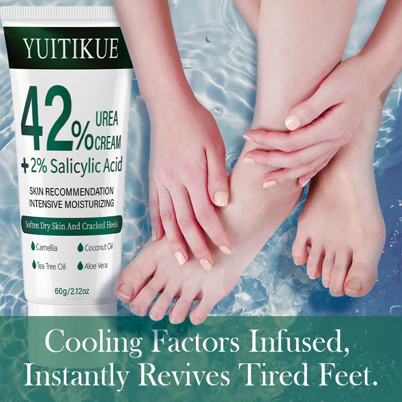 YUITIKUE 42% Urea Cream – Dry Skin & Cuticle Softener 60g