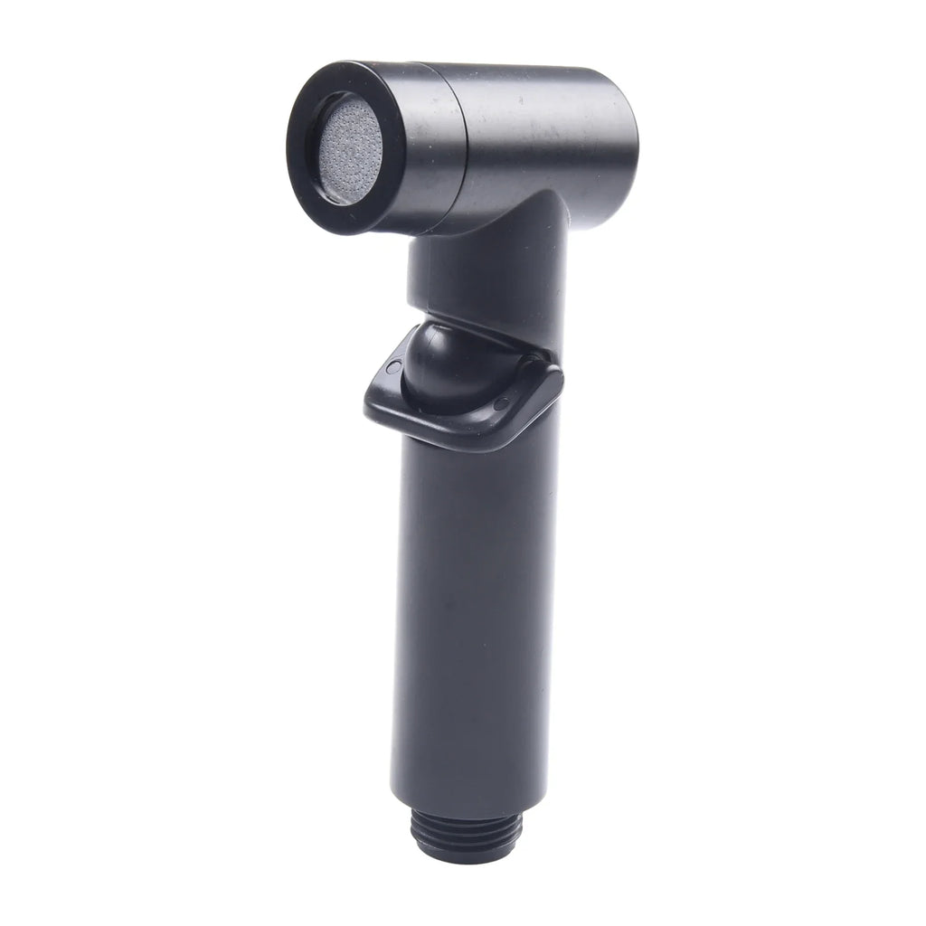 1PCS ABS Spray Shower Head Handheld Toilet Bidet Douche Bath-room Sprayer Household Shower Supplies Bathroom Accessories Oasis Select Black China Mainland