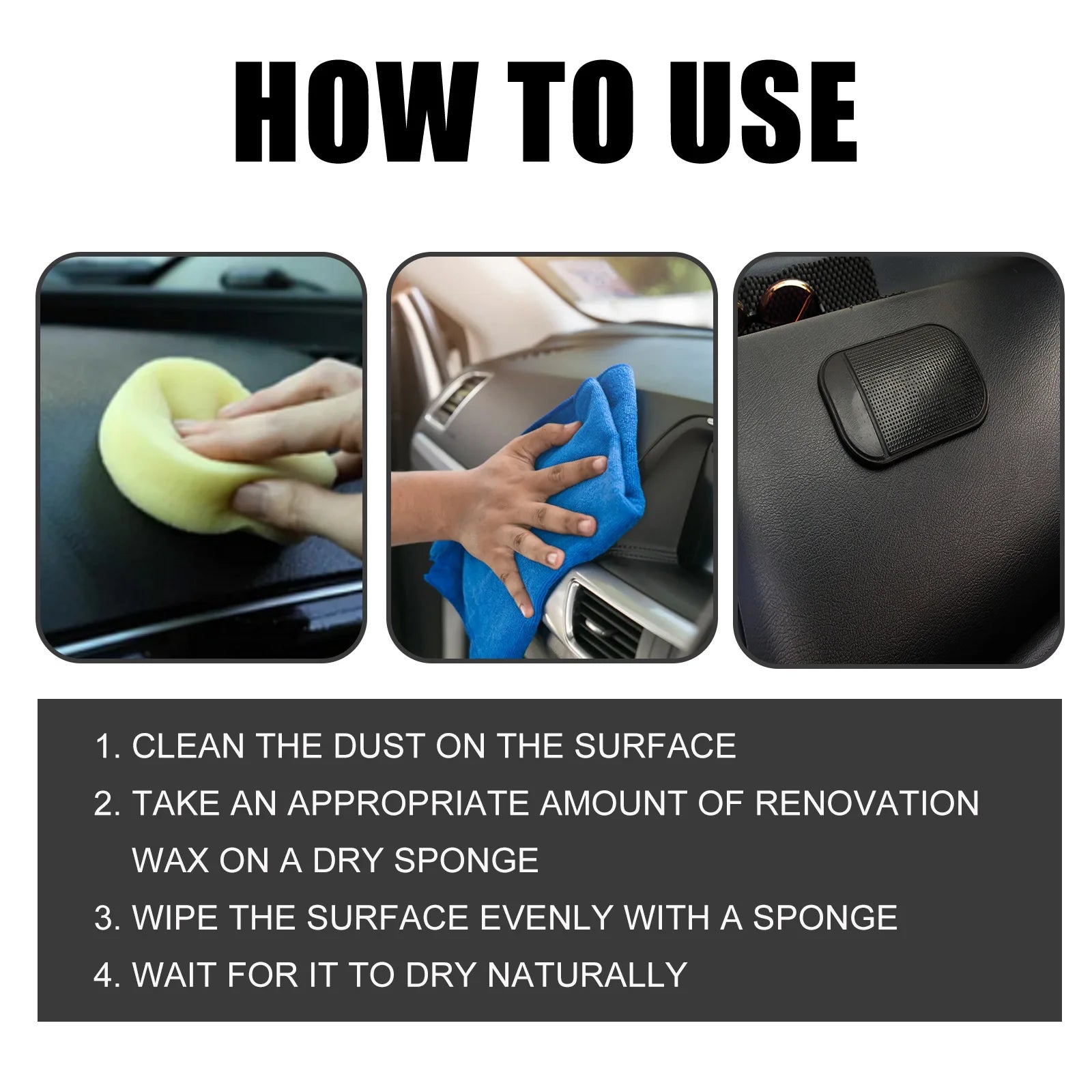 Car Ceramic Coating Plastic Refurbish Agent Plastic Refurbishment Parts Refurbish Leather Restorer Interior Detailer Restoration Oasis Select