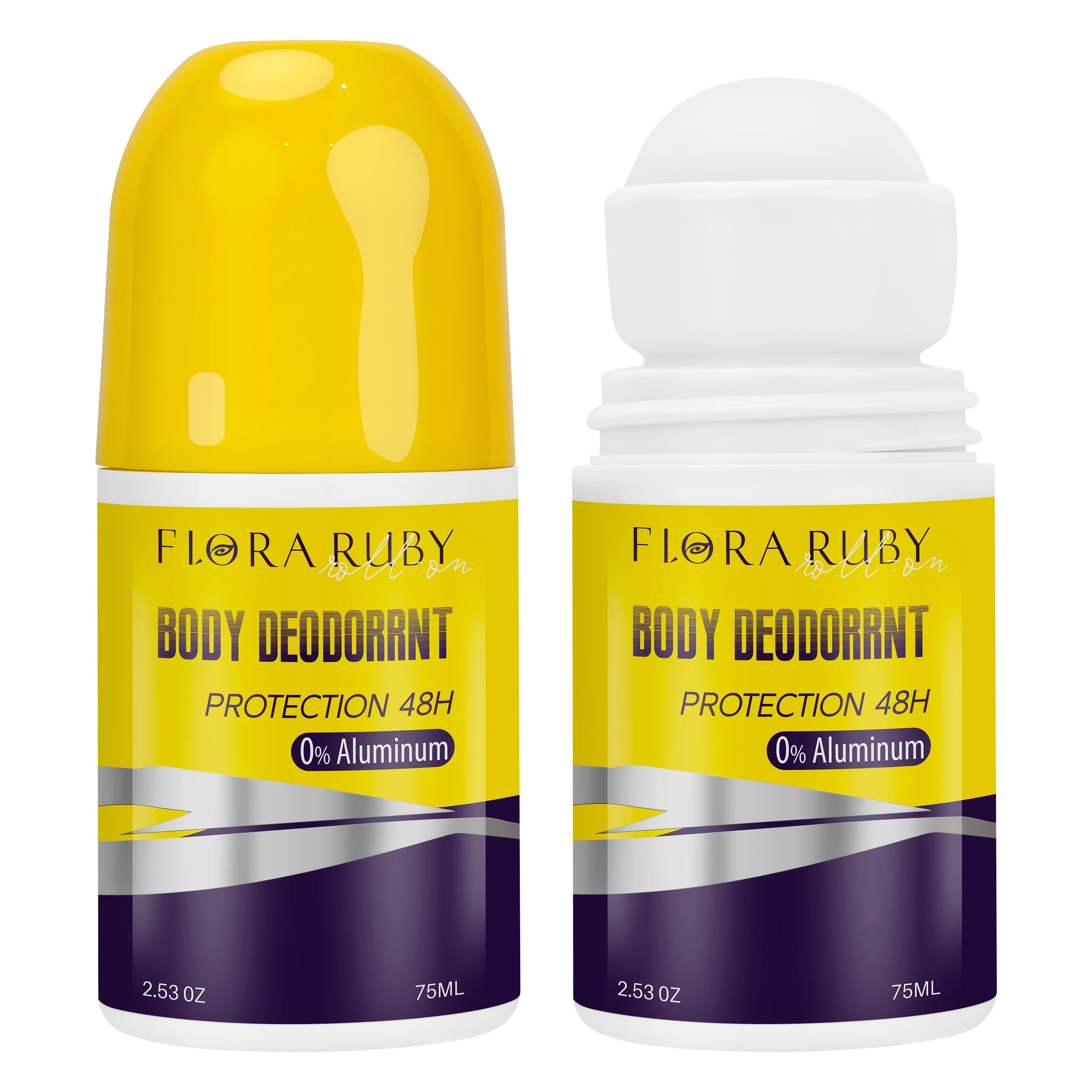Flora Ruby 75ml/2.53fl.oz aluminum free and parben free , 48 Hours Of Lingering fragrance Underarm transparent watery Oasis Select Rosemary