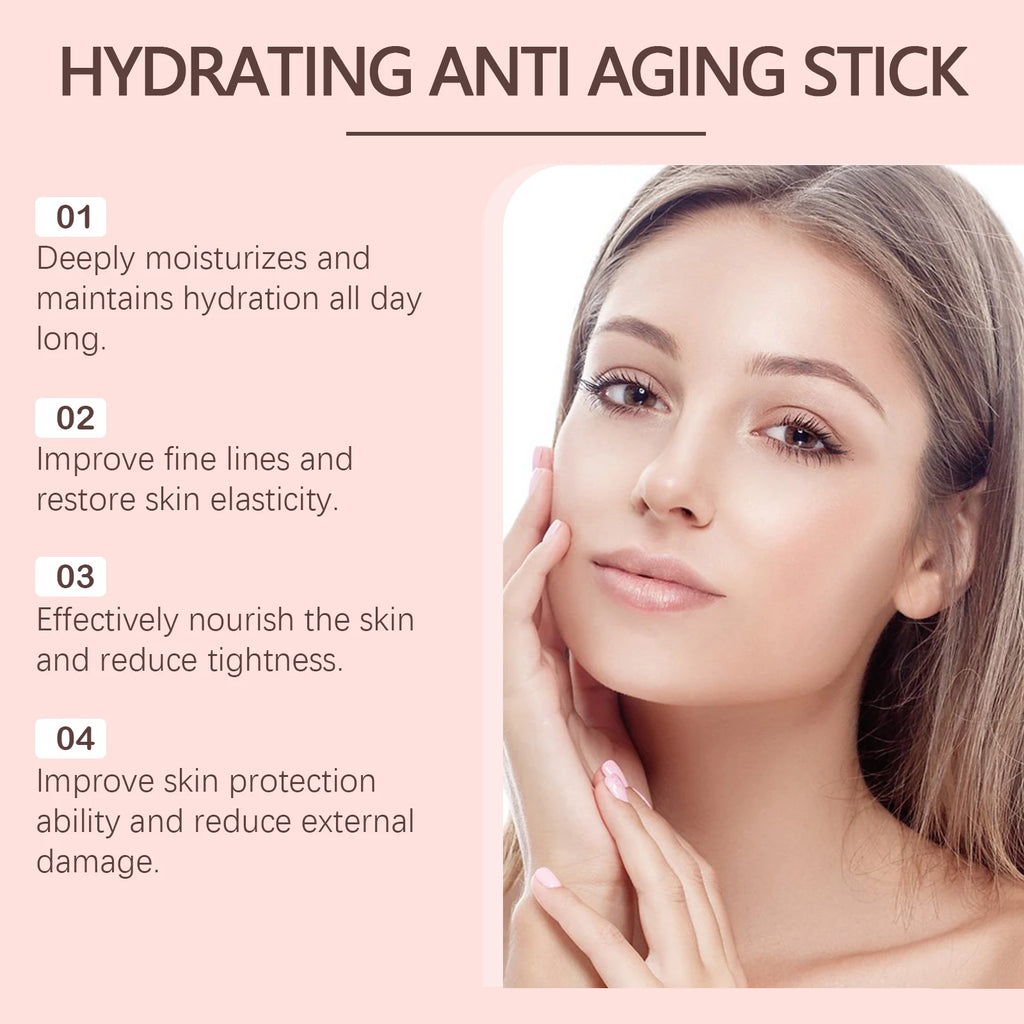 Moisturizing Multi Balm Stick Wrinkle Bounce Balm Collagen Firming Lifting Brightening Facial Dull Skin Hydrating Skin Care Oasis Select