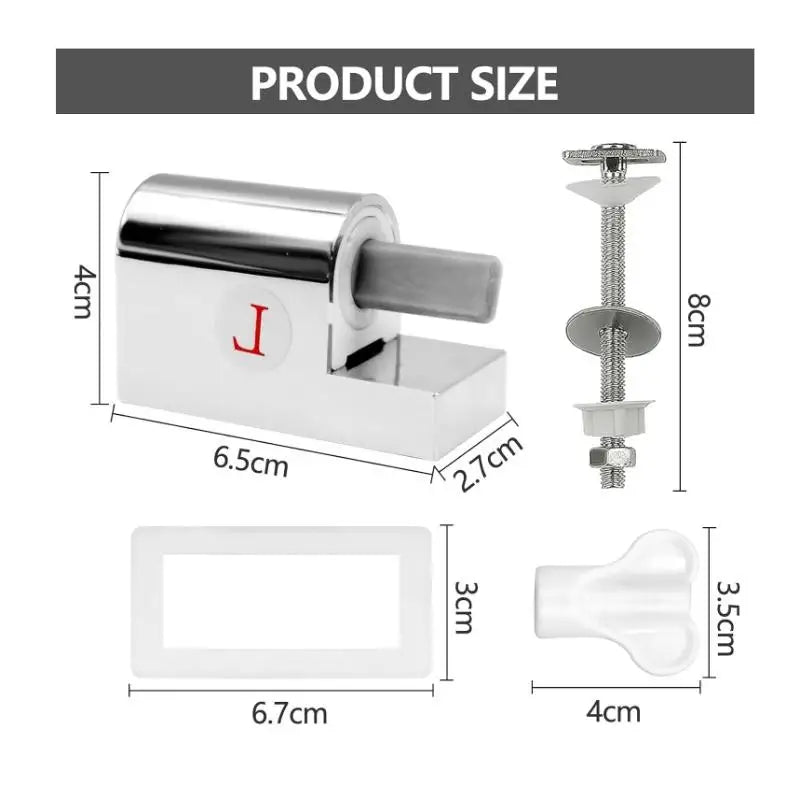 1Set Toilet Soft Close Hinges Seat Hinge Replacement Traditional Contemporary Toilet Lid Hinges Hardware Fixing Connector Parts Oasis Select Default Title