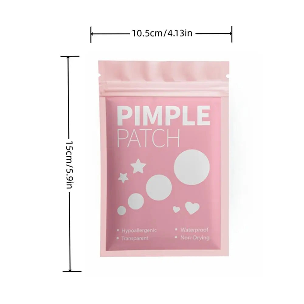 1400pcs Pink Star Hydrocolloid Acne Patches – Ultra-Thin