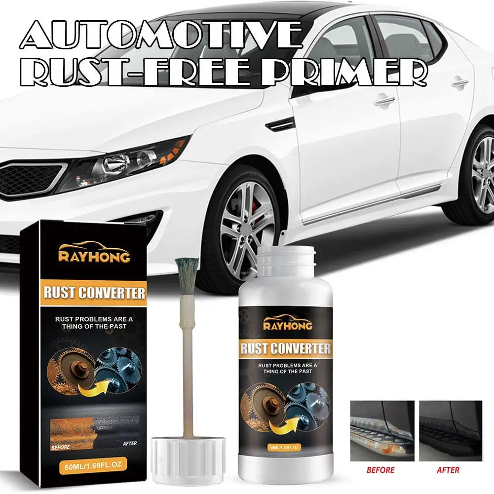Quick-Acting Rust Converter & Metal Primer Paint - Heat & UV Resistant Epoxy Resin Anti-Corrosion Coating for Metal Protection Oasis Select