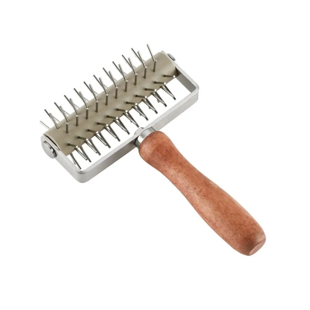 Stainless Steel Pizza Dough Docker Roller Wheel | Baking Tool