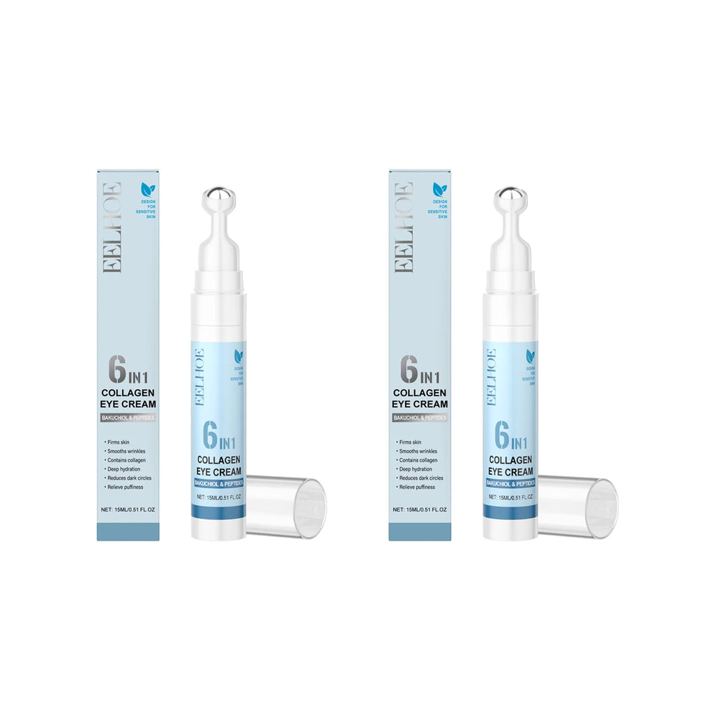 EELHOE Collagen Eye Cream – Dark Circles & Puffiness Collagen Eye Cream Oasis Select 2 x 15ml Boxed