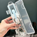 Korean Travel Cutlery Set – Stainless Steel Spoon & Chopsticks
