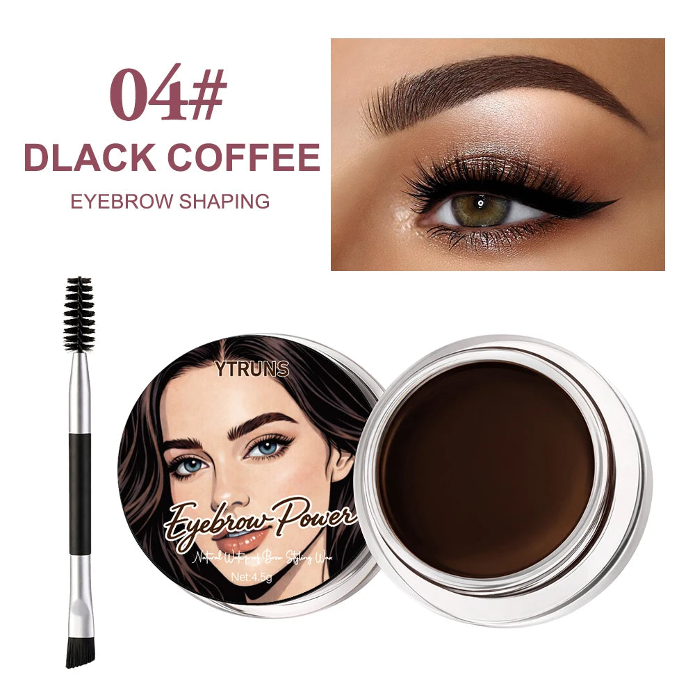 YTRUNS Tinted Brow Gel 6 Colors – Waterproof Eyebrow Mascara