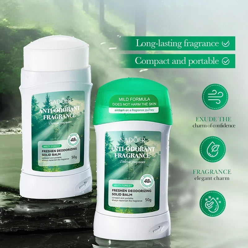 50g Fresh Deodorant Solid Stick – Unisex, All Skin Types