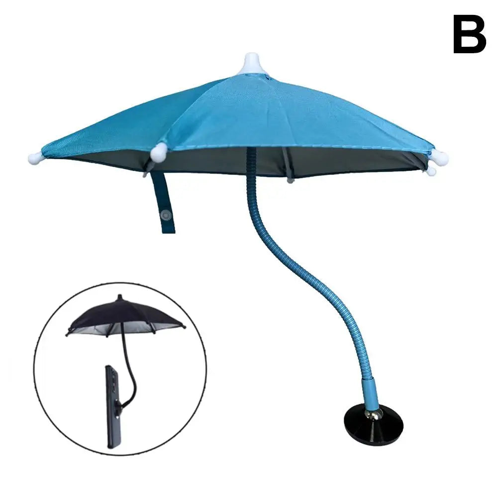 Magnetic Phone Sunshade Umbrella | 360° Outdoor Sun Cover