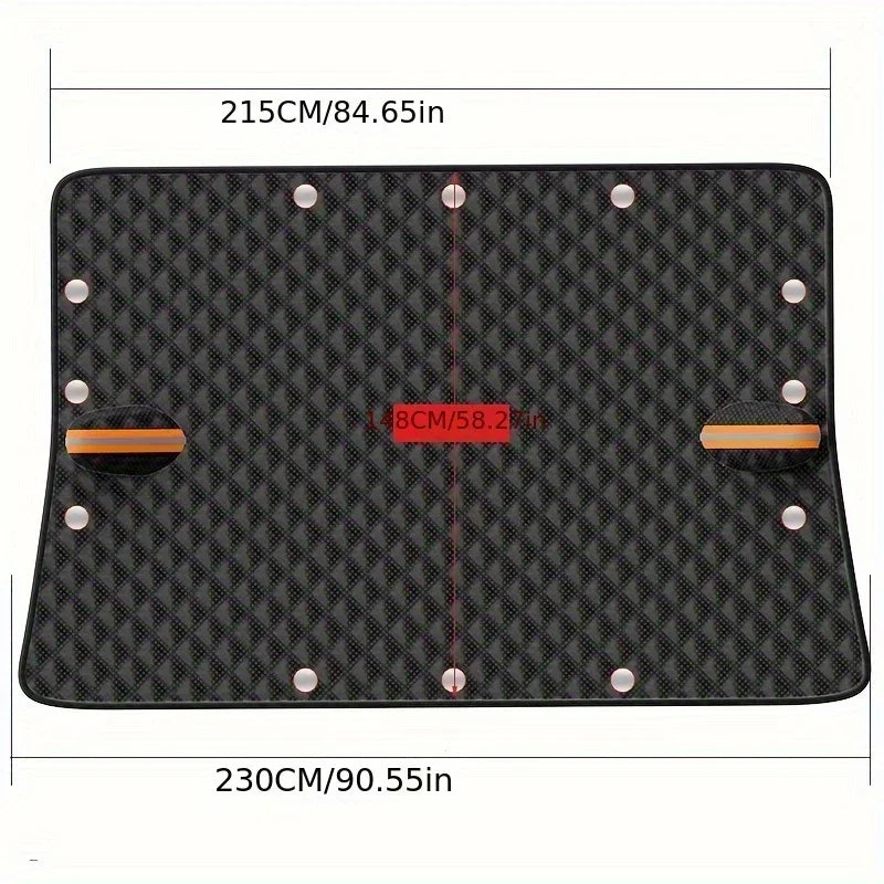 Magnetic Car Weatherproof Shield - UV, Snow, Dust Protection | Thickened Winter Frost Cover for Outdoor & Indoor Use Oasis Select