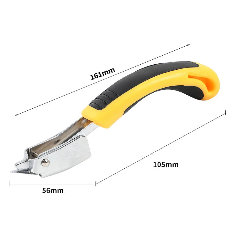 1 PCS Multifunctional Nail Puller Carpenter Stainless Steel Dismantling Tools Interior Decoration Stick Prying Nail Puller Oasis Select Yellow