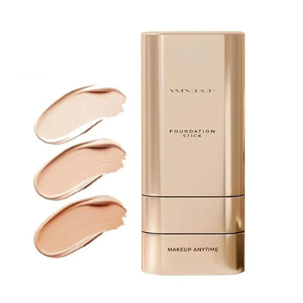 Face Foundation Stick With Brush, Velvet Moist Light Concealer Full Coverage Oil Control Dark Circles Corrector Facial Makeup Oasis Select