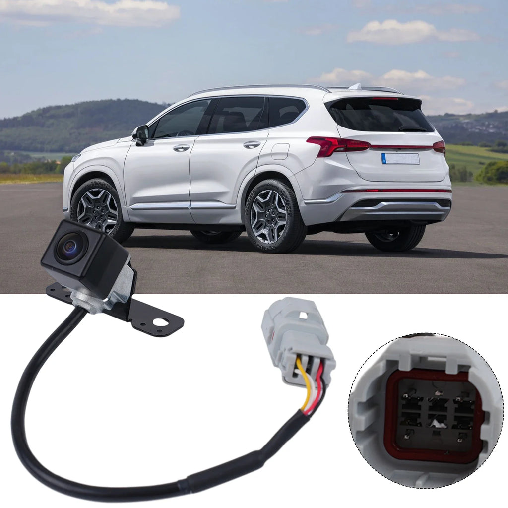 For Hyundai Santa Fe Rear View Camera 957602W000 for 2013 2016 Sport Utility Vehicles Including Base Premium and Luxury Trims Oasis Select