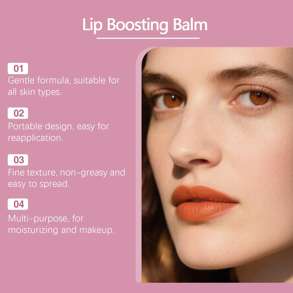 Plumpify Lip Boosting Balm Moisturizing Plumping Sexy Lip Care Fade Lip Lines Nourishing Repair Lip Care Makeup Cosmetics Oasis Select