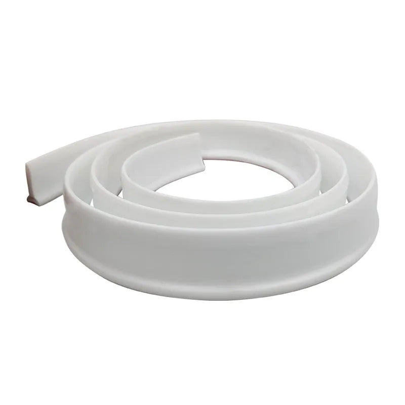 1-2M Bathroom Water Stopper Silicone Retaining Strip Water Shower Dam Flood Barrier Dry And Wet Separation Blocker Accessories Oasis Select