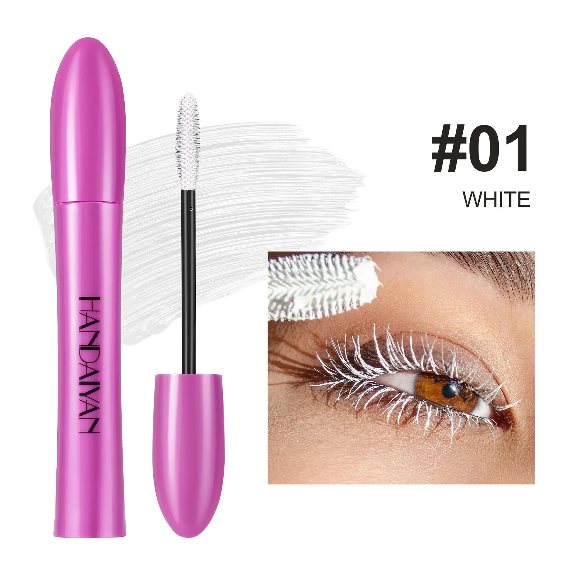 Handaiyan Waterproof Color Mascara – Volume, Length & Curl