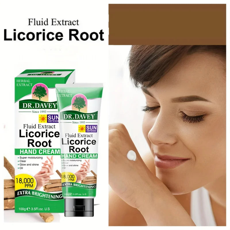 DR.DAVEY Licorice Hand Cream – Moisturizing & Non-Greasy