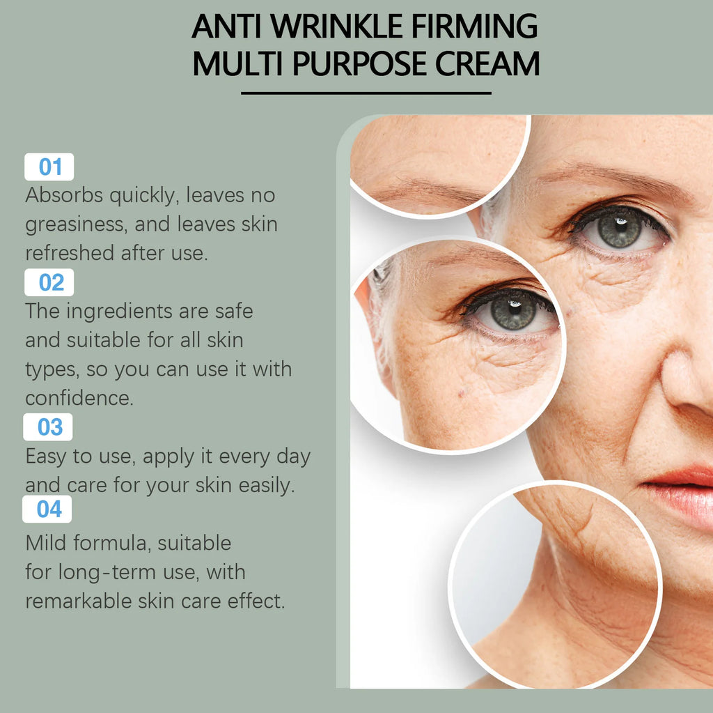 Firming Face Cream Deep Moisturizing Fade Fine Lines Reduce Dryness Soothing Repairing Anti-Wr-inkles Soft Tender Nourish Cream Oasis Select