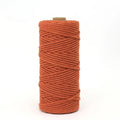 100m/Roll Natural Raffia Straw Yarn for Knitting Crocheting Paper Threads DIY Handmade Summer Sunhat Beach Bag Material Oasis Select Orange Red