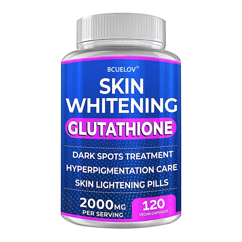 Glutathione Skin Brightening Pills 2000mg – Turmeric Bearberry Skin Brightening Supplement Oasis Select 120count-1bottle