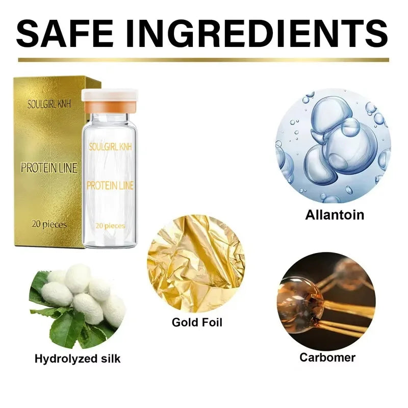 Instant Collagen Protein Threads Lifting Firming Absorbable Face Filler Anti-aging Deep Repair Fade Fine Lines Korean Skincare Oasis Select