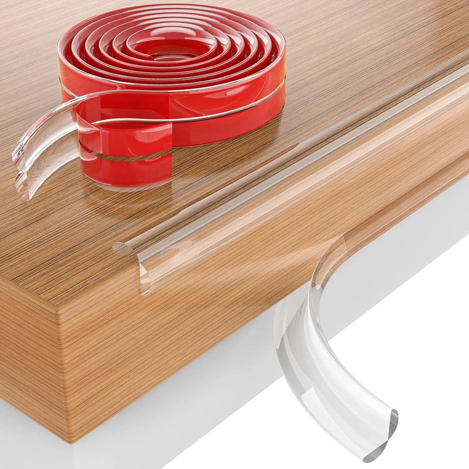 1/2/3M Transparent Corner Protectors Thick Silicone Edge Guards Adhesive Table Cabinet Safety Bumpers Furniture Corner Cushions Oasis Select
