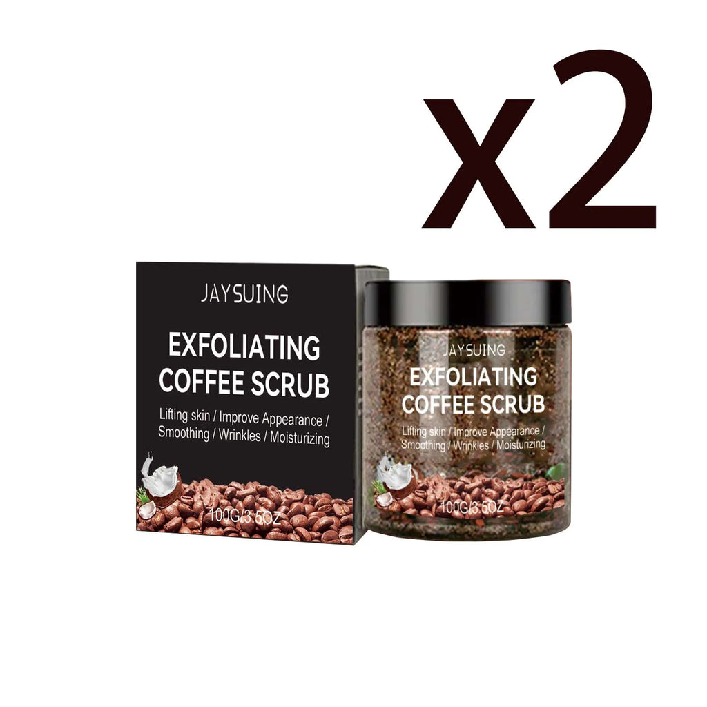 Coffee Scrub Softening Keratin Deep Cleaning Pore Moisturizing Relieve Chicken Skin Improve Dullness Body Exfoliating Care Cream Oasis Select 2x100g 100g