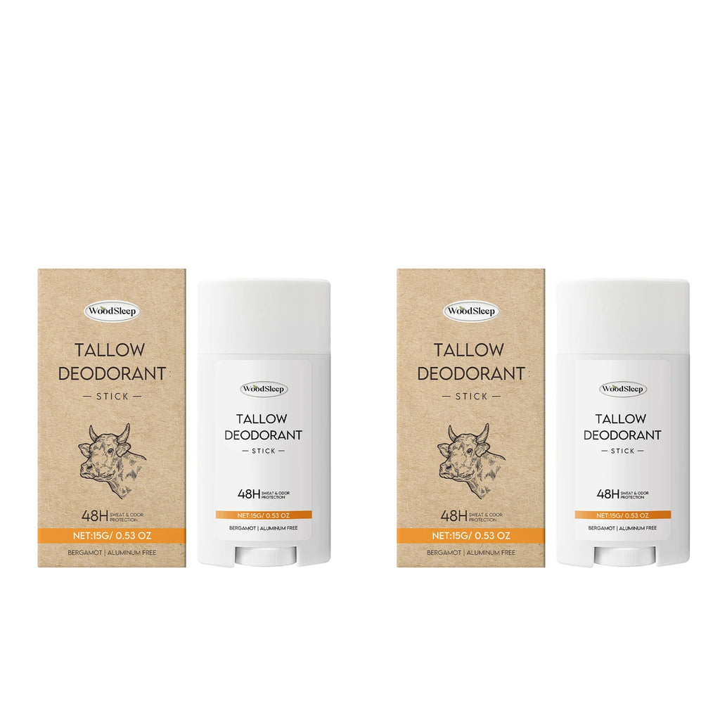 Tallow Deodorant Stick Anti Sweating Keep Drying Lasting Fragrance Remove Armpit Odor Underarm Refresh Antiperspirant Care Oasis Select 2pcs X 15g