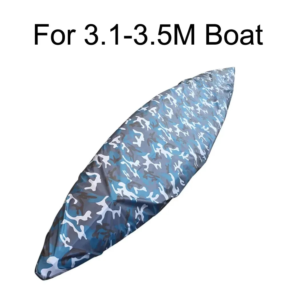 Anti-UV Waterproof Kayak Boat Canoe Storage Transport Dust Cover for Fishing Inflatable Boat Replacement Oasis Select For 3.1m-3.5m Boat