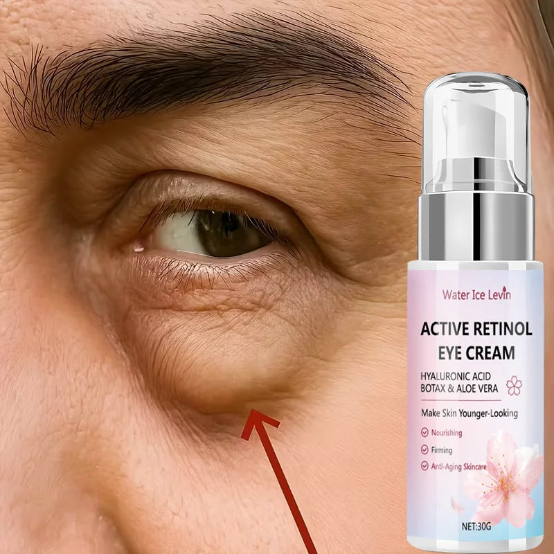 Active Retinol Eye Cream – Hyaluronic Acid & Aloe Vera 30g Retinol Eye Cream Oasis Select