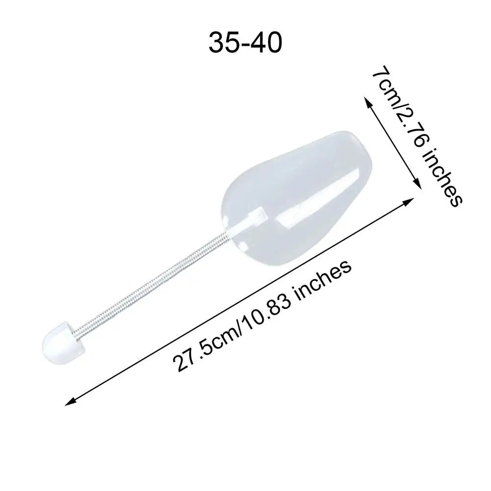 Spring Shoe Trees Anti Deformation Inner Support Shoes Stretcher Shaping Anti Wrinkle Shoe Lasts Men Women Shoes Trees 1pairs Oasis Select White 1Pair