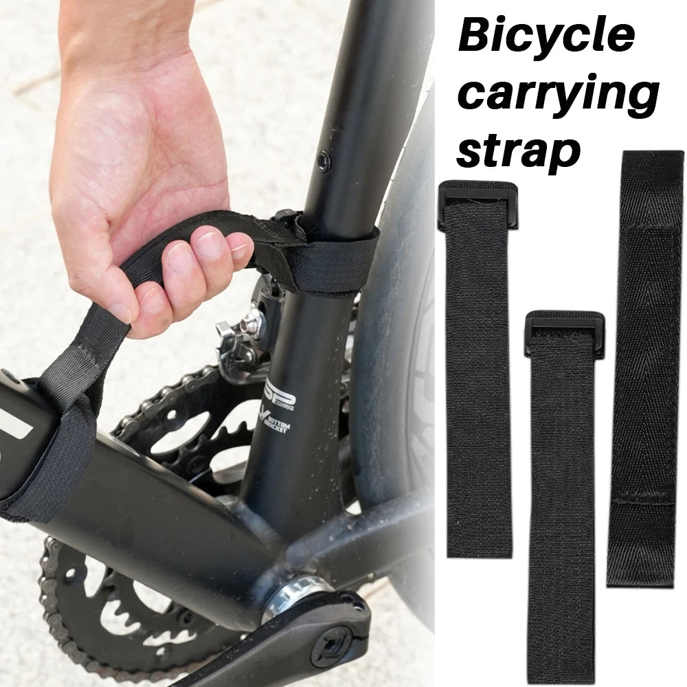 BKPTX Bicycle Carrying Strap Hand Straps Luggage Tie Organization Straps Effort-Saving Portable Straps Tie Strap Bike equipment Oasis Select