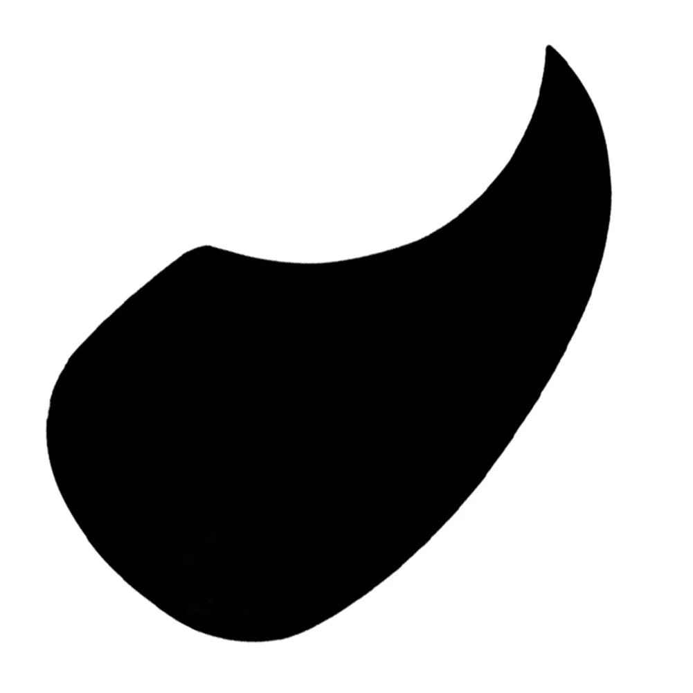 Guitar Guard Guitar Pickguard Musical Instruments Pickguards Parts Water Drop Shape 40 41 Inch Acoustic Guitar Oasis Select Black