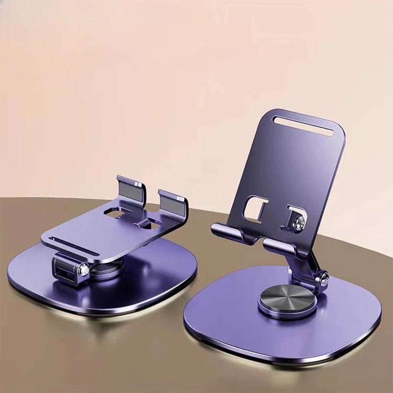 Rotating Table Cell Phone Holder Support Desktop Stand for IPad Samsung IPhone 15 14 13 Mobile Mount Phone Holder Oasis Select