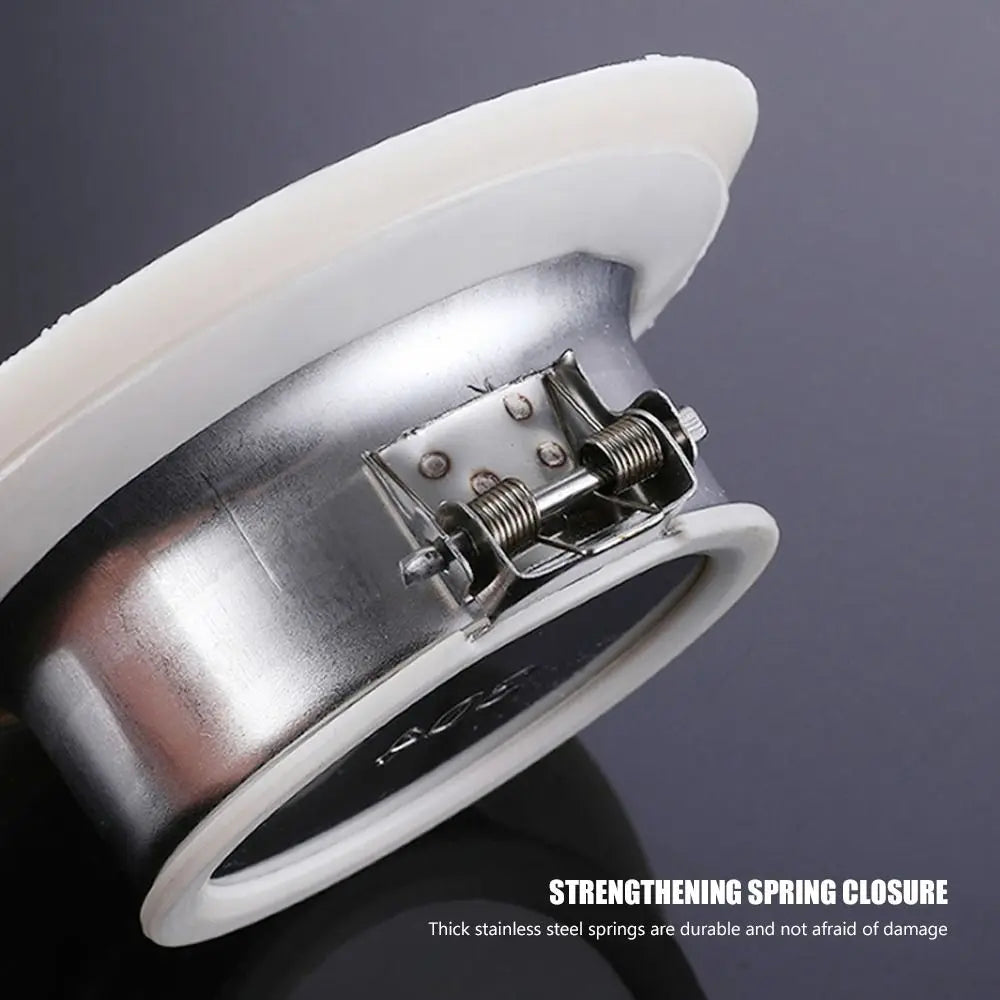 Prevent Backflow Toilet Odor Stopper Squatting Pan Accessories Bathroom Fitting Toilet Deodorant Stopper Stainless steel Oasis Select